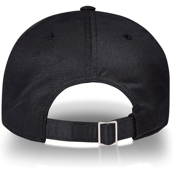 Womens Black Polyester Metal Vector Logo Foundation Cap main image 5